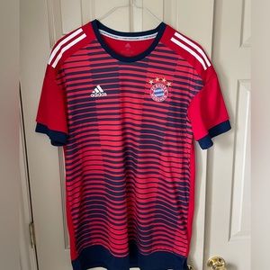 Bayern Munich prematch top. Parley for the oceans. 2017/18